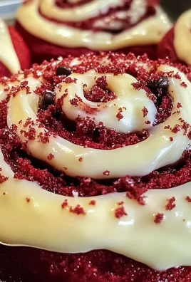 Heavenly Red Velvet Cinnamon Rolls with Cream Cheese Frosting