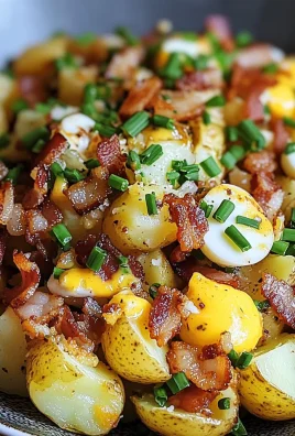 Honey Mustard Crispy Smashed Potato Salad