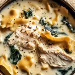 Irresistible White Chicken Lasagna Soup Recipe