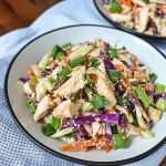 Keto Asian Chicken Chopped Salad