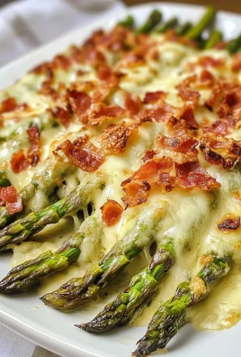 Keto Baked Au Gratin Asparagus