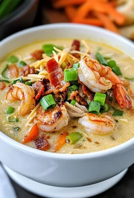 Keto Cajun Chicken and Shrimp Soup