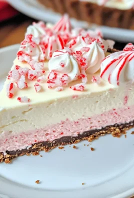 Keto Candy Cane Cheesecake