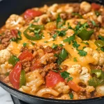 Keto Chili Mac Skillet