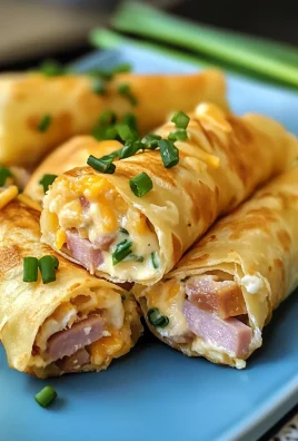Keto Creamy Ham and Cheese Roll Ups