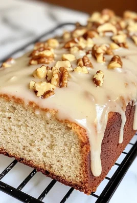 Keto Eggnog Bread With Icing