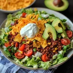 Keto Ground Beef Chili Salad
