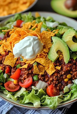Keto Ground Beef Chili Salad