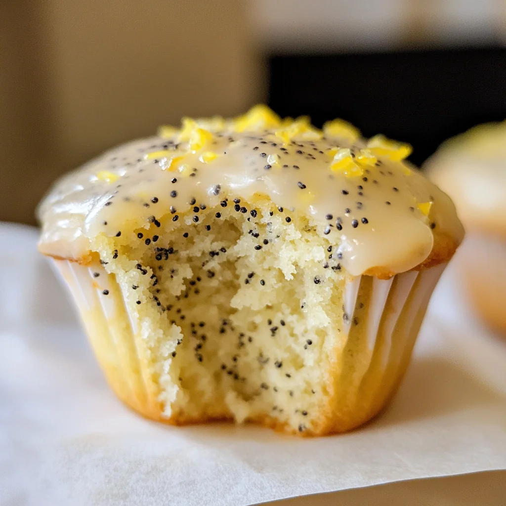 Lemon Poppy Seed Muffins