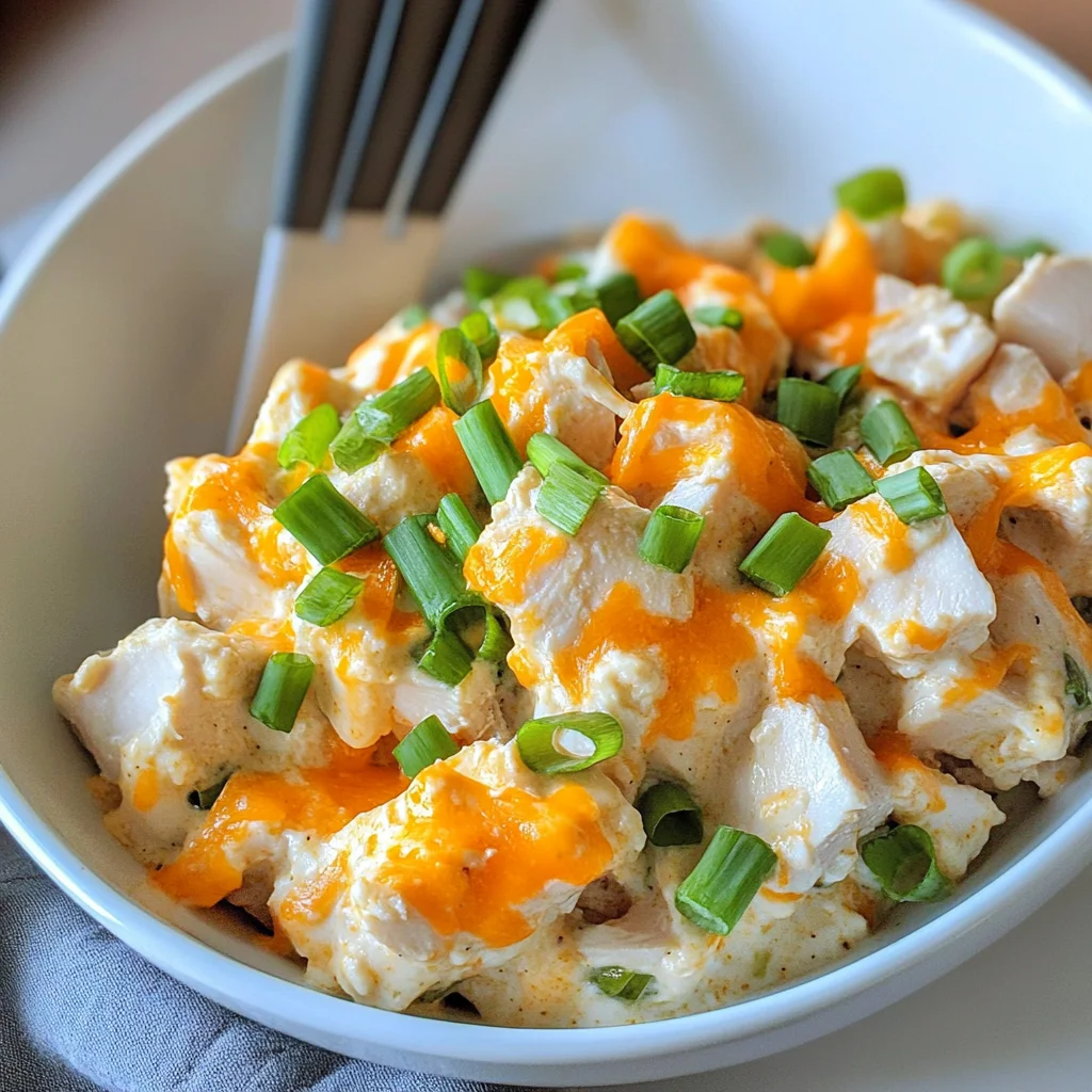 Low Carb Hot Chicken Salad