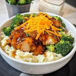 Low Carb Hot Honey Chicken Bowl