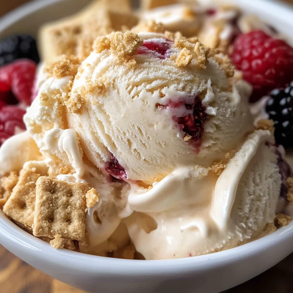 No-Churn Cream Cheese Ice Cream Recipe