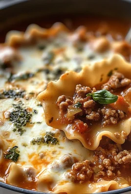 One Pot Lasagna Soup