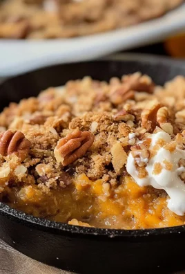 Pumpkin Crisp in a 10-Inch Cast Iron Skillet