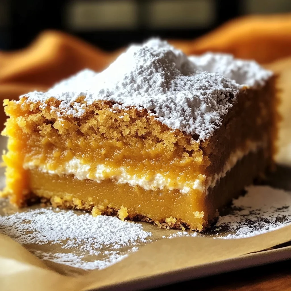 Pumpkin Gooey Butter Cake