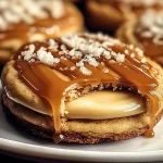 Salted Caramel Cheesecake Cookies