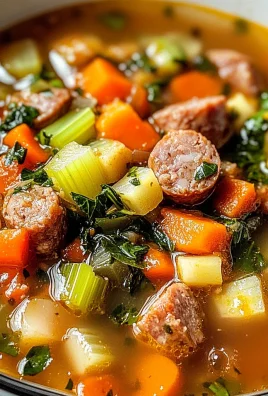 Sausage and Vegetable Soup