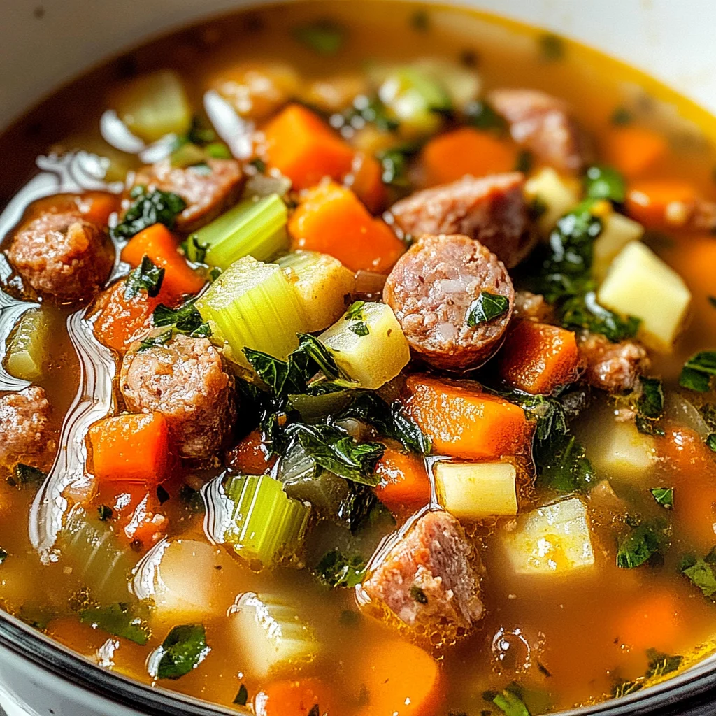 Sausage and Vegetable Soup