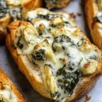 Spinach Artichoke Dip Stuffed Bread