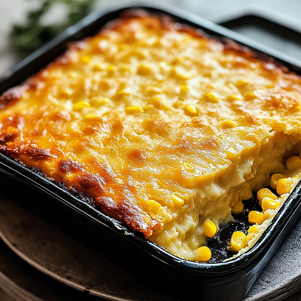 Sweet Corn Spoonbread Casserole