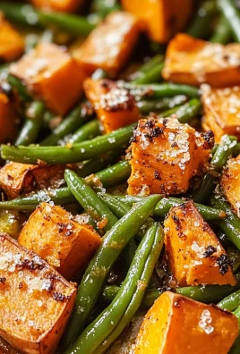 Sweet Potato & Green Bean Tray Bake: Easy Roasted Vegetable Recipe