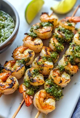 TASTY KETO GRILLED SHRIMP CHIMICHURRI RECIPE