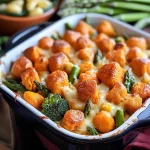 Vegetarian Sweet Potato Puff Casserole