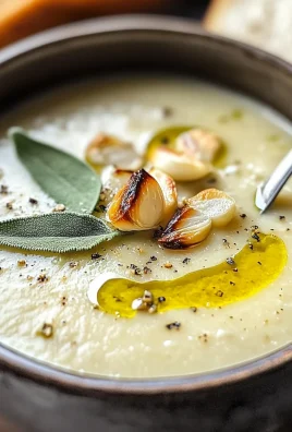 Velvety Country French Garlic Soup