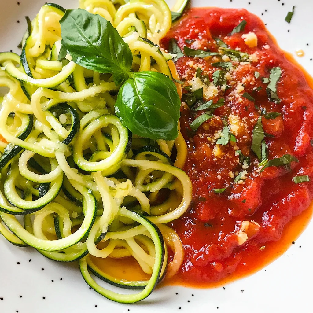 Zucchini Spaghetti
