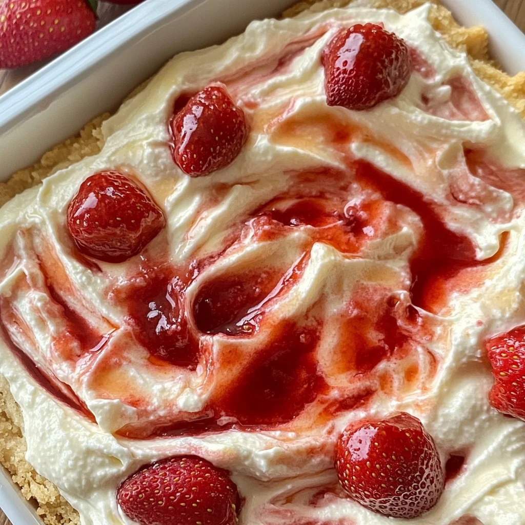 5 Minute Strawberry Cheesecake Dip