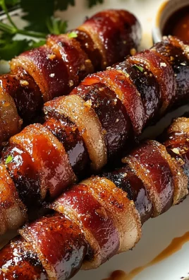 Bacon Wrapped Brown Sugar Smokies Recipe