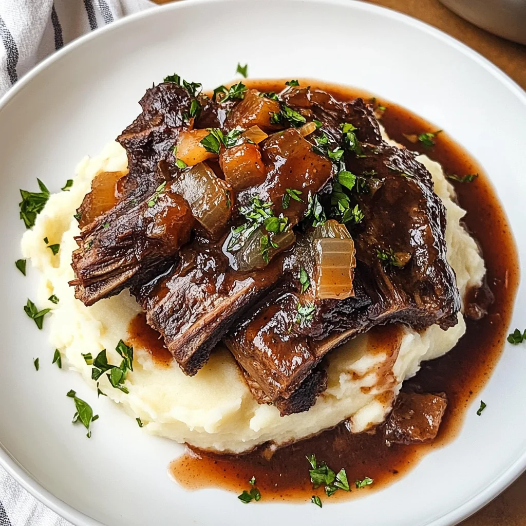 Braised Short Ribs (in the Best Sauce)