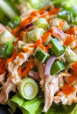 Buffalo Ranch Chicken Salad