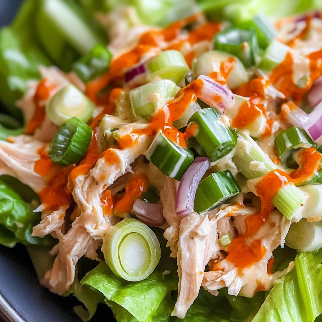 Buffalo Ranch Chicken Salad