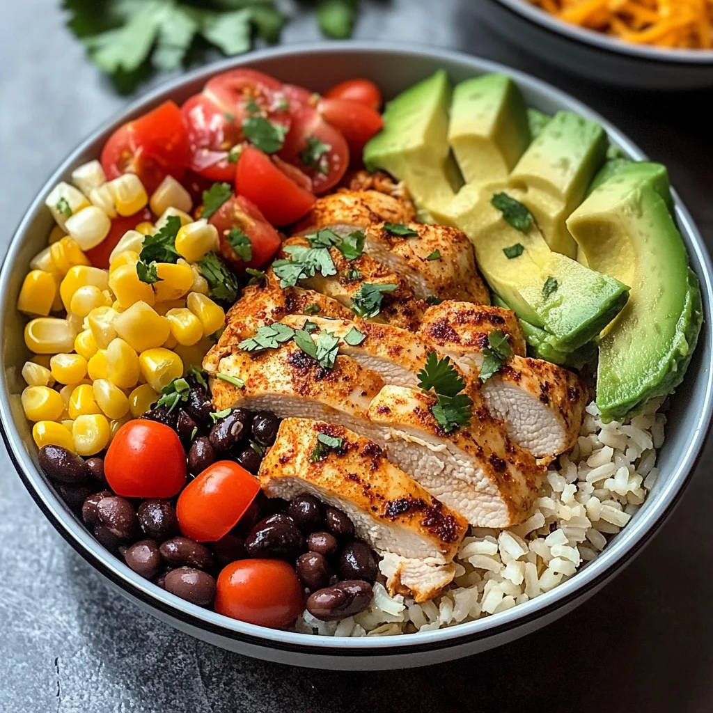 Chicken Burrito Bowls