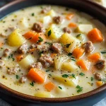 Cozy Italian Sausage and Potato Soup