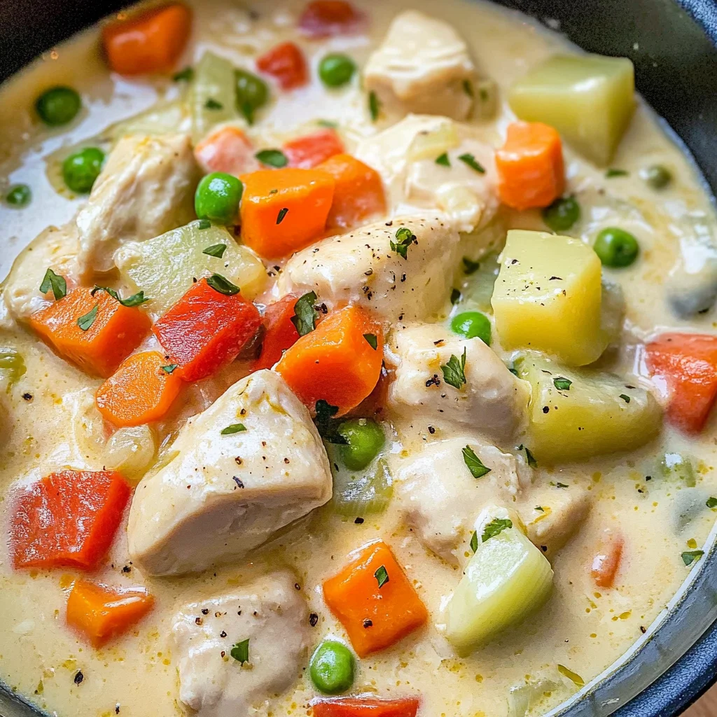Creamy Chicken Stew Recipe