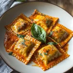Creamy Red Pepper Ravioli: A Family-Favorite Weeknight Wonder