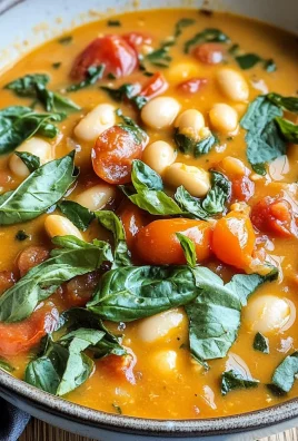 Creamy Vegan Tomato White Bean Stew
