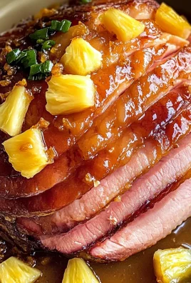 Crock Pot Brown Sugar Pineapple Ham