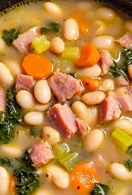 Crockpot White Bean and Ham Soup (Easy & Hearty)
