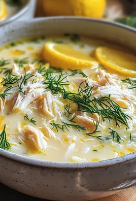 Delicious Avgolemono Soup Recipe with Chicken and Rice