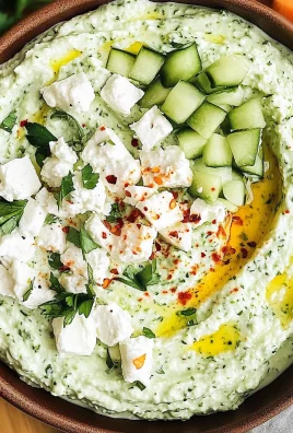 Delicious Green Goddess Whipped Feta Dip Appetizer Recipe