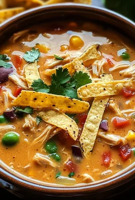 Delicious Homemade Chick-fil-A Chicken Tortilla Soup