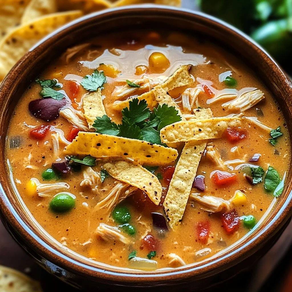 Delicious Homemade Chick-fil-A Chicken Tortilla Soup