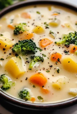Deliciously Creamy Vegetable Soup Recipe for Cozy Nights