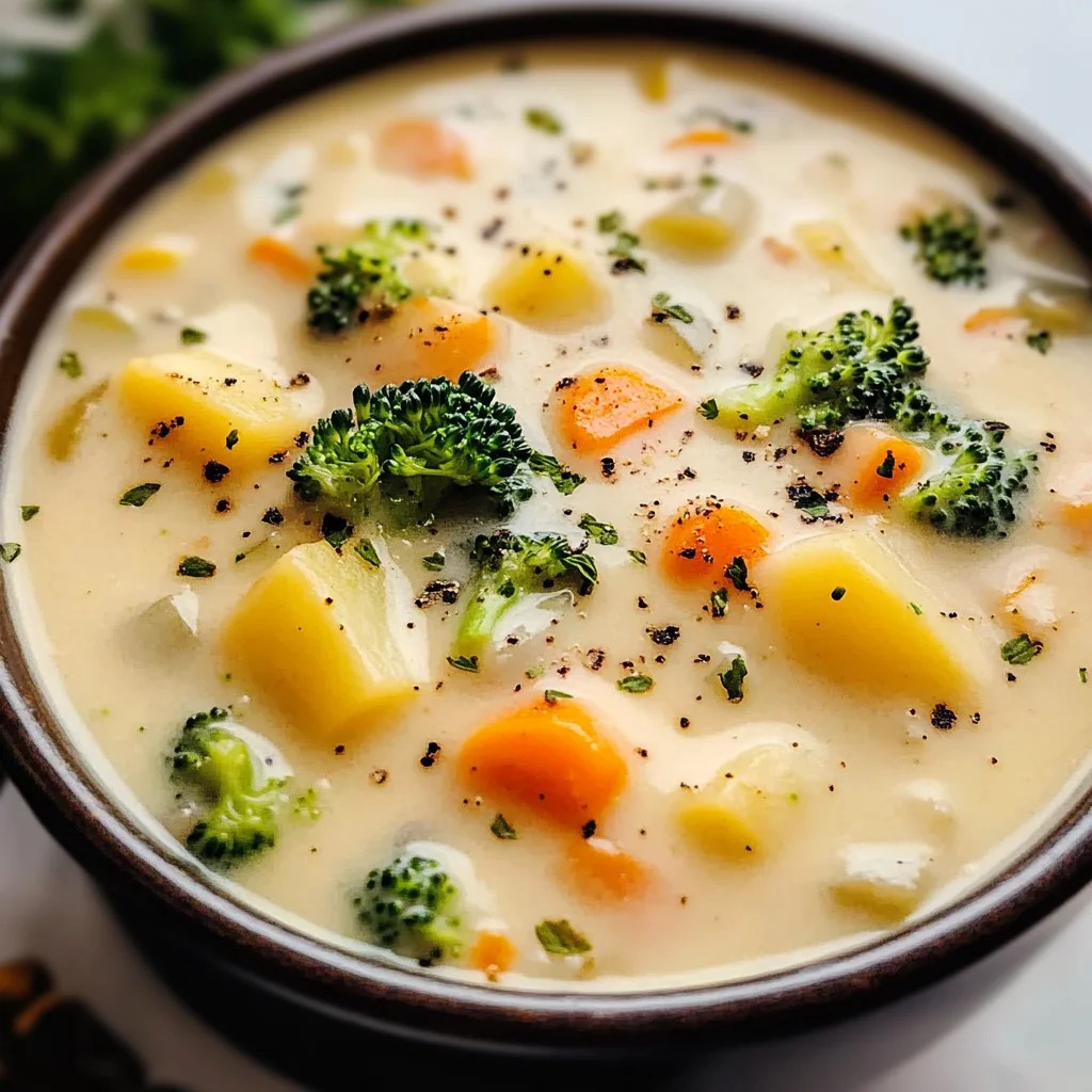 Deliciously Creamy Vegetable Soup Recipe for Cozy Nights
