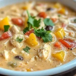 Easy Crock Pot Cream Cheese Chicken Chili