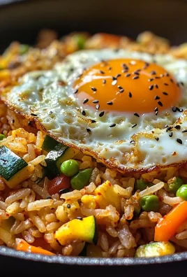 Easy Korean Veggie Fried Rice