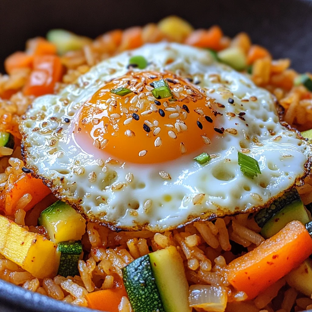Easy Korean Veggie Fried Rice image 4
